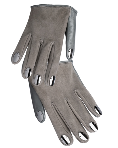 перчатки с железным маникюром